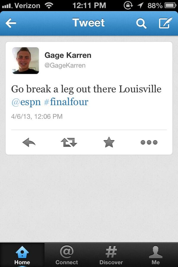 TysonHansen's tweet image. Why would you tweet this!? This is horrible. #PrayForWare #KevinWare @espn