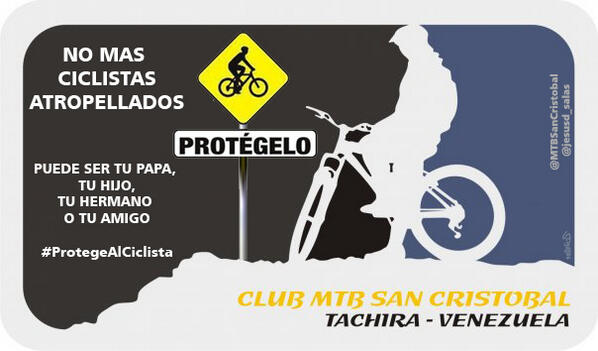 jesusd_salas's tweet photo. Ayudanos a difundir el mensaje @CiudadBizarra #ProtegeAlCiclista http://t.co/AWuVdb3iVJ