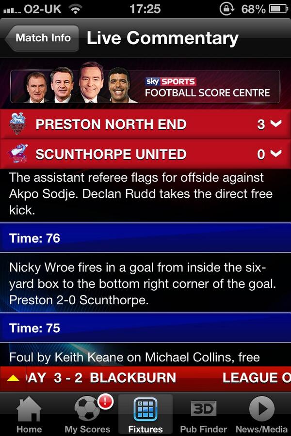 RedHotChiliPod's tweet image. I was led to believe by @pnefc Tweets, @nickywroe scored a belter! @SkySports are fibbing! #ShockingReport. #pnefc
