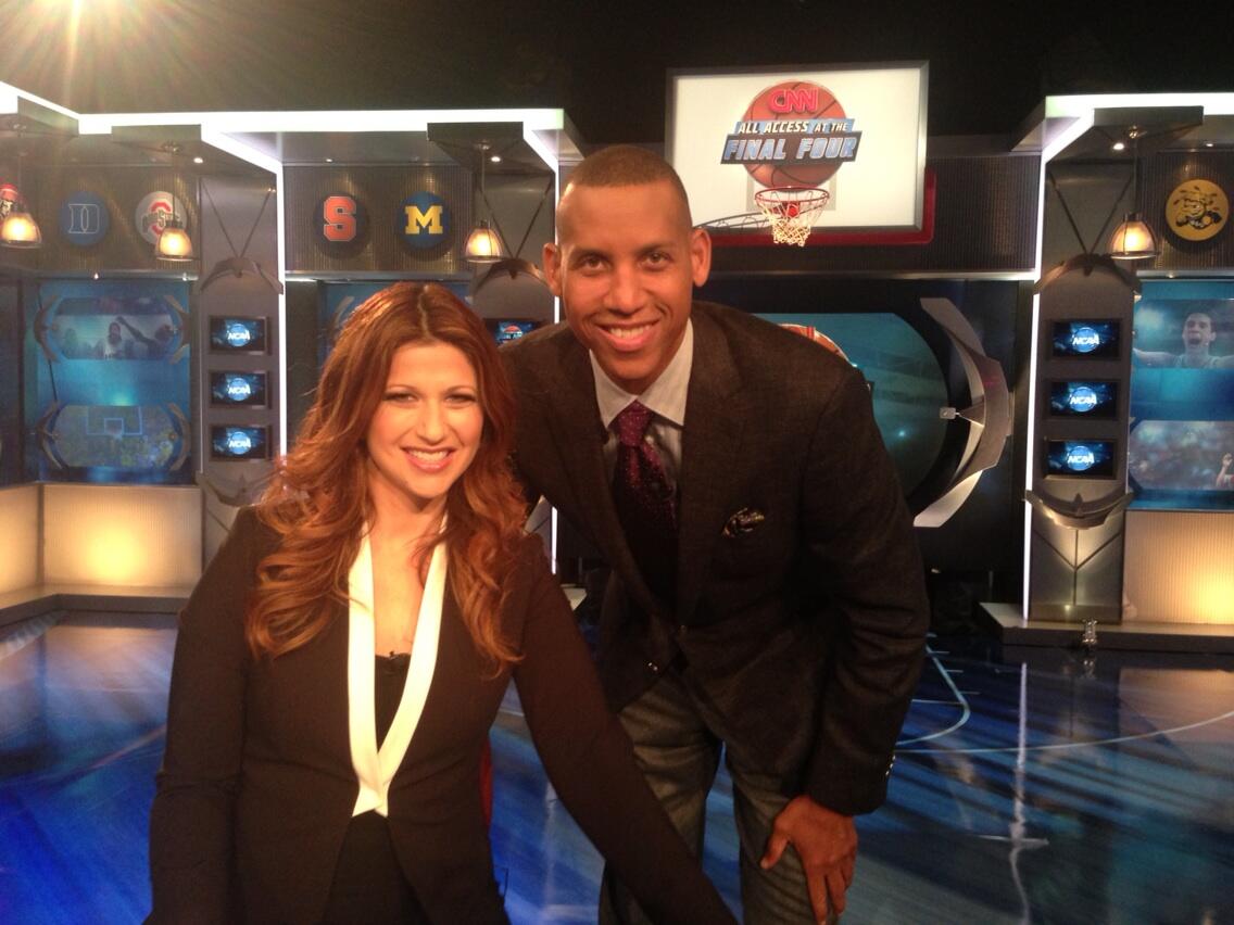 Reggie Miller On Twitter Was Such A Blast Working With The Talented Rachel Nichols Even The Great Diane Sawyer Was Watching Who Knew Http T Co Ncabisvqce