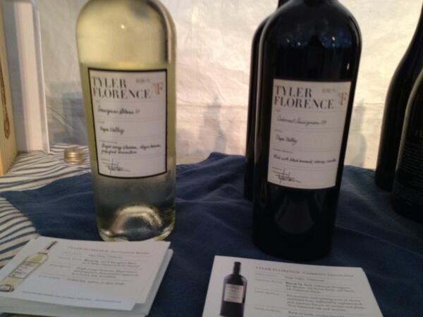 TFWines's tweet photo. Napa Valley @tfwines pouring at Pebble Beach Food &amp; Wine today.  Stop by for a tasting with Chef @TylerFlorence http://t.co/bzskQSHGf2
