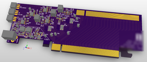 MattJohnson's tweet photo. @oshpark Excited to see if I can get PCIe 3.0 speeds on this bad boy w/o impedance control when it comes in! http://t.co/3BdRqXRDdW