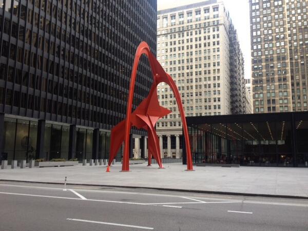 absoluteradio's tweet photo. Producer @MarkLockett here in Chicago, scouting the final item on #The40List, remember what happened to Ferris here? http://t.co/tIQV0rbf7b