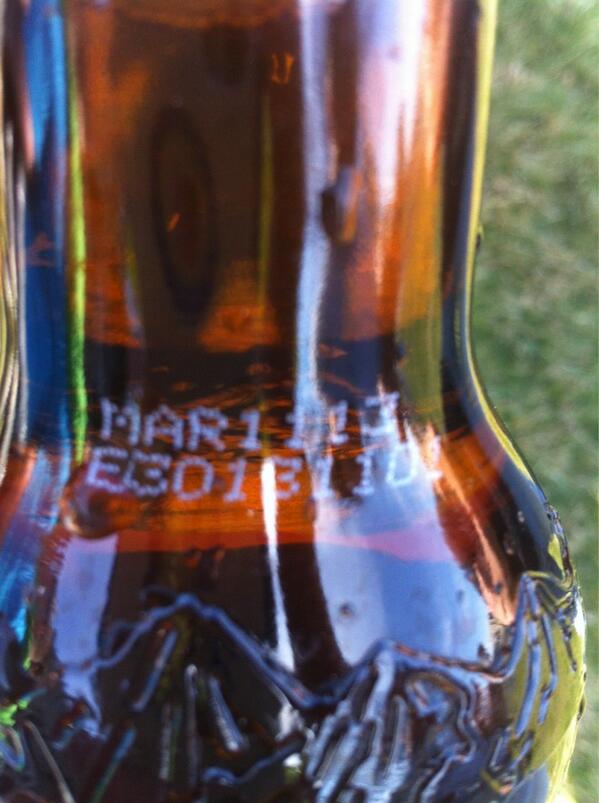 OfficerEric's tweet photo. Jokes on you seniors.  We give you free (expired) beer.  Mwahahaha. http://t.co/ooH70K0Fc7