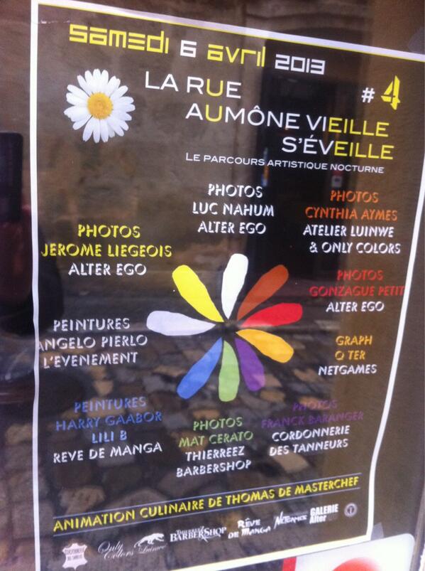 AixNocturne's tweet photo. #NocturneAVS 4 en live ce soir avec @galeriealterego @likeavenue @thierreez à revivre sur la page de l'evenement http://t.co/nufrFFkNle