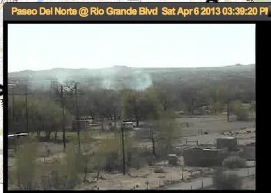 Twitter / DavidNelsonNM: View from Paseo & Rio Grande ...