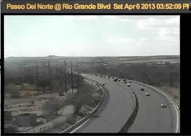 Twitter / DavidNelsonNM: Better angle west from Paseo ...