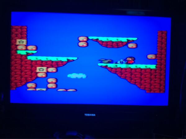 Ryanjones252's tweet image. Alex the kid #segamastersystem2 #1986gaming