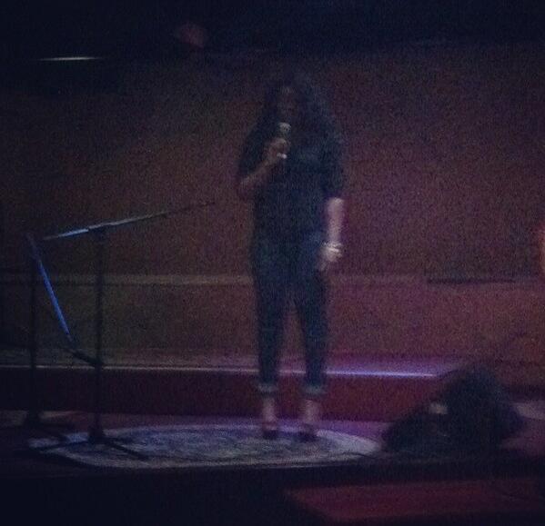 PennStateBLSA's tweet photo. Our Social Programming Chair and newly elected VP @Doynsola hosting our Annual Poetry Cipher. Great job! http://t.co/qZCeB3EU0o
