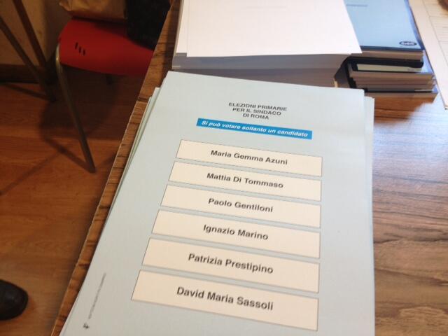 Twitter / rep_roma: #romaprimarie Ecco le schede ...