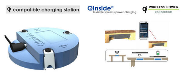 CnectStore's tweet image. Invisible wireless power charging. Buit-in units, available for Qi compatible devices. tinyurl.com/c87esqo