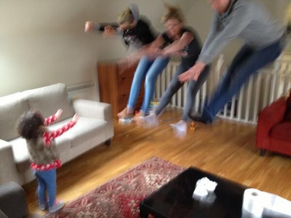 lwrightson24's tweet photo. @timlovejoy 2 yr old niece showing the power. Laura from paisley. #hadokening http://t.co/EvQV8y5xmr