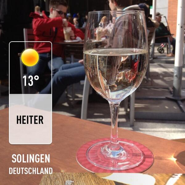 rrrobby's tweet image. #solingen #wetter #alex #sonne