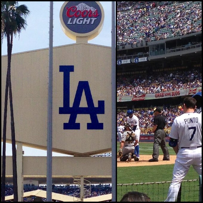 Lets gooo #Dodgers! 👏 http://t.co/GOMoEEGhRD<a href="/tag/dodgers"class="tags">#Dodgers</a>