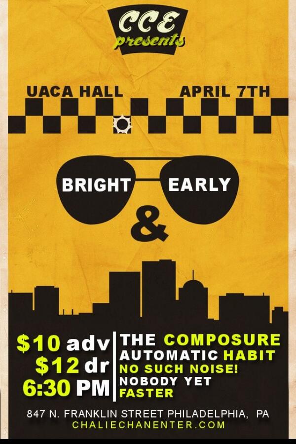 UACA HALL! Doors at 6:30!