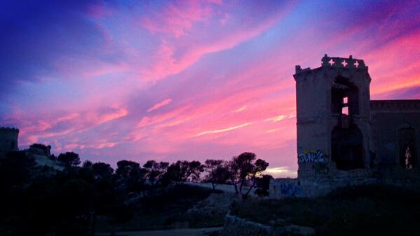 <a href="/Lavilaesbella/">La Vila Joiosa</a> mágico atardecer.