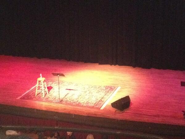 HunterLectures's tweet image. The stage is set. Welcome to Chattanooga Ira Glass! #CHAlectures