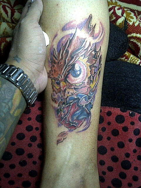 CingsTATTOO's tweet photo. Nuskool owl done by @uchansinatra http://t.co/hhizCHMy8s