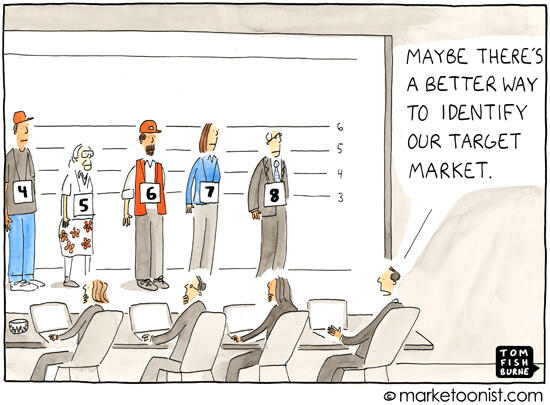 Tom Fishburne Target Market New Cartoon And Post On One Size Fits All Marketing Http T Co 57ui7bymdk Http T Co Xkmpn5mmab Tom Fishburne Target Market New Cartoon And Post On One Size Fits All Marketing Http T Co 57ui7bymdk Http T Co Xkmpn5mmab