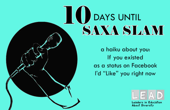 GeorgetownLEAD's tweet image. 10 Days til Saxa Slam! 
facebook.com/events/5906081…