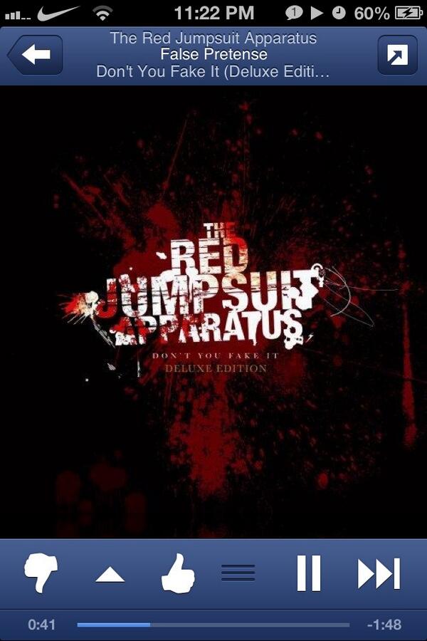 GeeNoChill's tweet image. Pandora has just been on my side this weekend #perf #redjumpsuitapparatus #falsepretense