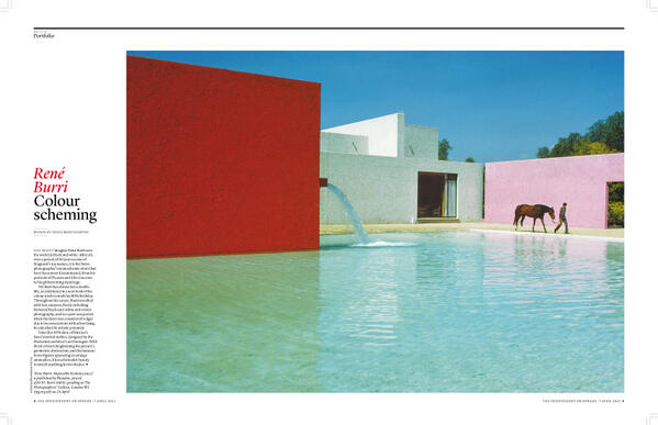 Hbrench's tweet photo. Rene Burri in The New Review. Gorgeous new book published by @Phaidon &amp; he'll be speaking at @TPGallery on 24/04 7pm. http://t.co/XDoA9IDrgP