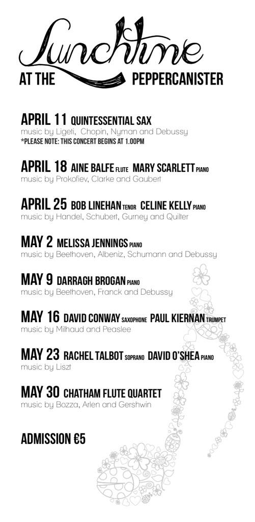 Here is the lineup...