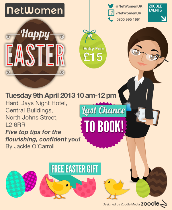 ZoodleLaura's tweet photo. last chance to book ladies...click here to save your place: http://t.co/pE1U2qZvqV #networking #liverpool #women http://t.co/D3LZGOqbiZ