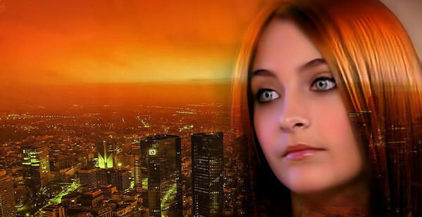 Paris_Jaxn_fans's tweet photo. @ParisJackson beautiful Paris and you can see that Paris city is behind her photo <3 <3 <3 http://t.co/hGALIXWS7l