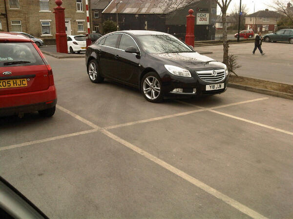 Y18 JJW is an Inconsiderate Parker