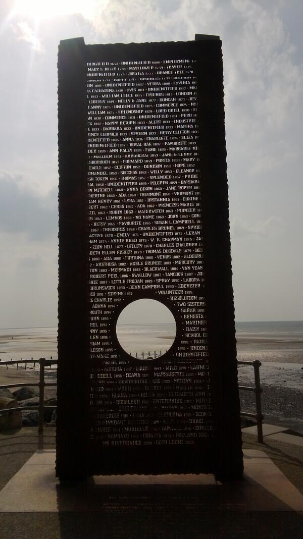 Quite moving, monument for all ships wrecked along the fylde coast.
