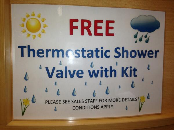 Look! What a fantastic offer April showers #showers #AllClear #Plumbers #Hansgrohe