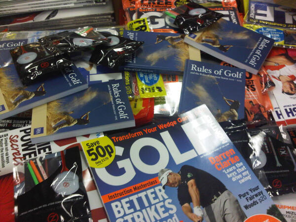 Want a free copy of <a href="/GolfMonthly/">Golf Monthly</a>, The Rules of Golf  and some tees? Retweet then email golfmonthly@ipcmedia.com