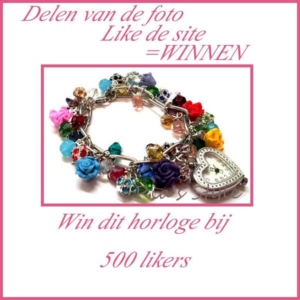RiasStyle's tweet photo. Win deze mooie armband met horloge https://t.co/StM0qi5K7e http://t.co/FgZI5aHmGt