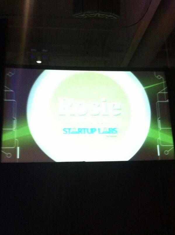 johnleibrick's tweet image. #startuplabs business competition award goes to Rosie! @CenterStateCEO Annual Meeting. #EMAgency