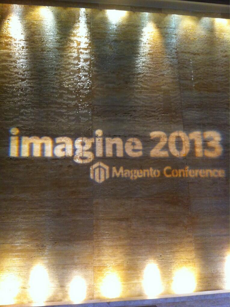 nobrowncow: RT @billonion: Welcome to Vegas! #magentoimagine @nobrowncow http://t.co/2KsX1sJZwp