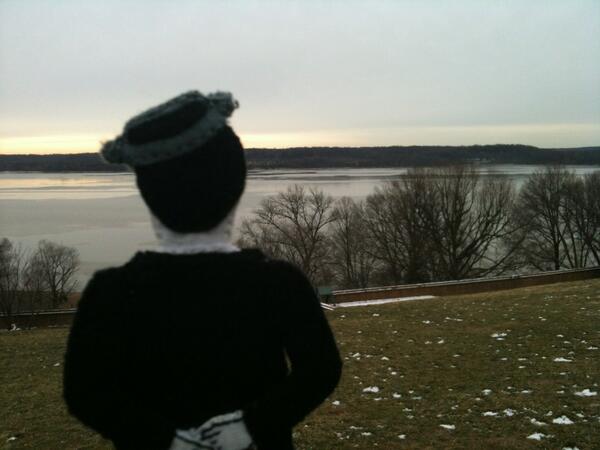Flat_Buster's tweet image. Flat Buster gazes across The Potomac at a view unchanged since George &amp;amp; Martha's time.