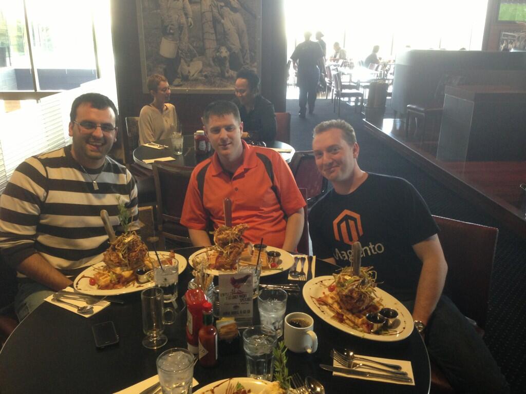 kab8609: I think they are gonna gain a few pounds... #magentoimagine http://t.co/FfL5XUhrLx