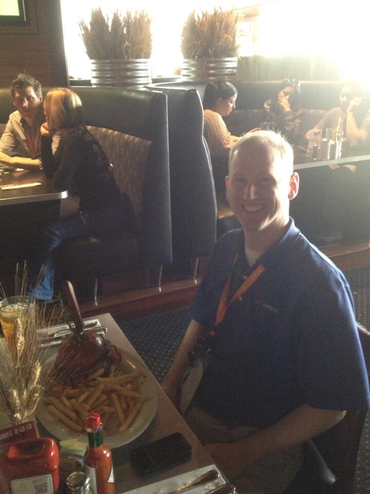 Cerasis: RT @WebShopApps: Jerel from @Cerasis getting  fuelled up before the marketplace opens at #MagentoImagine http://t.co/VeTjVmPBc3