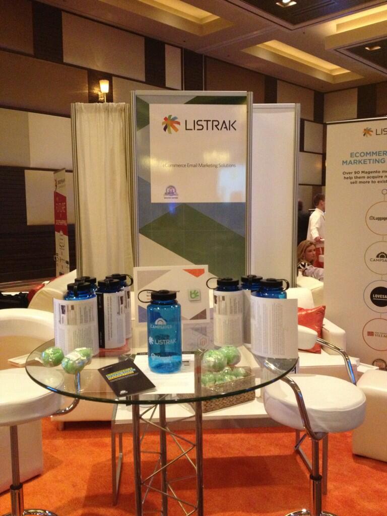 Listrak: RT @kndiclemente: Kicking off #magentoimagine!  Come visit @Listrak at booth #70! http://t.co/wfRlJ9gv7q