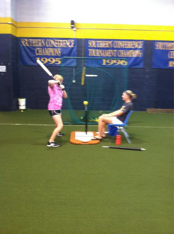 PenneyMark_D's tweet image. Sore and tired is the best time to work on your game.  Proud of this Warrior!  #hittinglesson