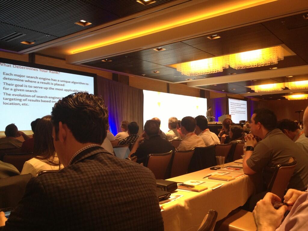 Jmike_moores: Learning SEO in a packed room at SEO with Magento at #magentoimagine http://t.co/7G1aVsDlwp