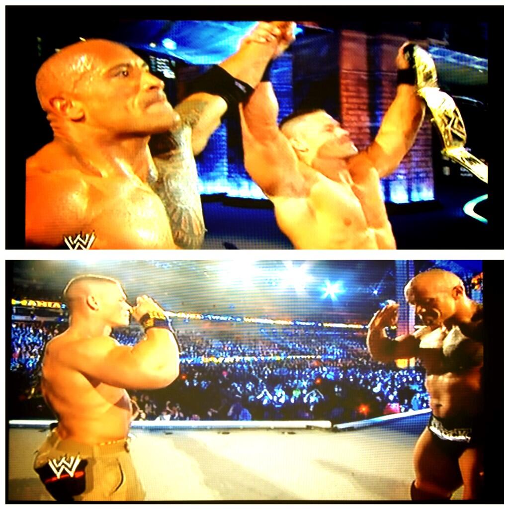 Ryan Ochoa on Twitter "Greatest moment in WWE history! TheRock and
