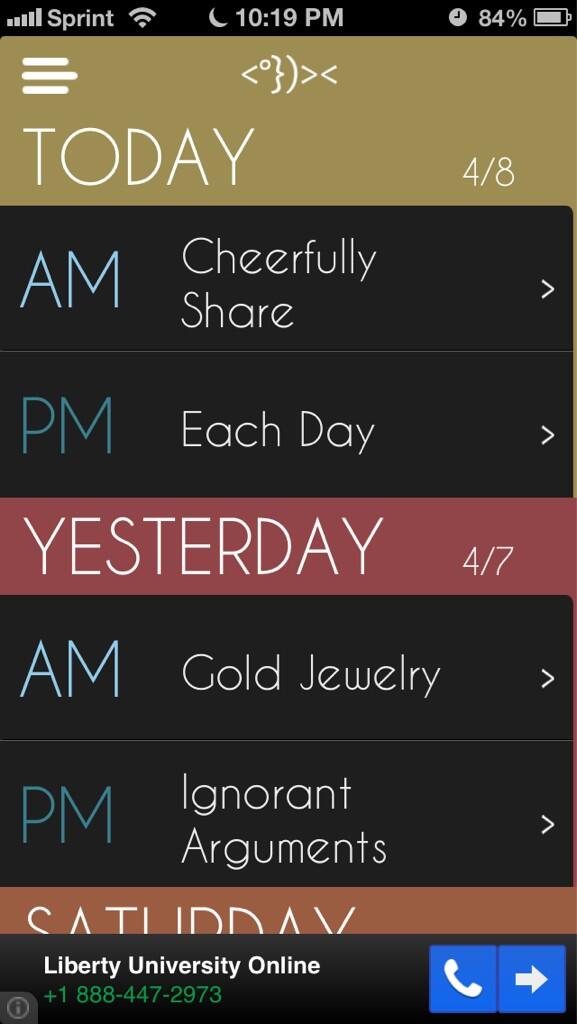 amelialedford2's tweet image. My new favorite app!😍 #devotime