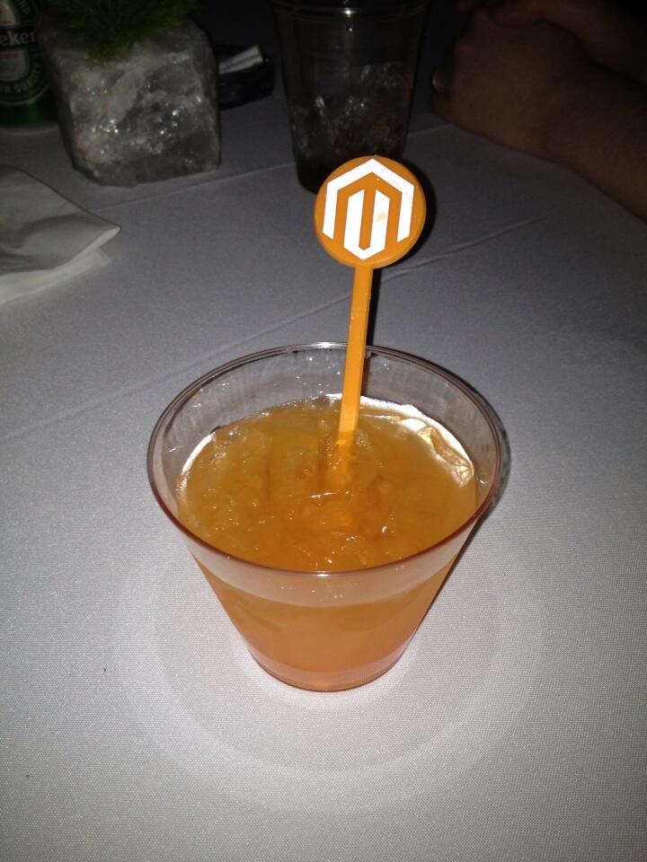 demacmedia: The #Magento Madness. We approve this cocktail. #Magentoimagine http://t.co/s0dvVTDjq2