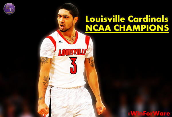 VinceCarterSon's tweet image. Congratulation to Louisville Cardinals on being the NCAA Champs! @Hoops_Design #WinForWare