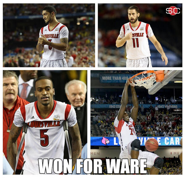 Eagles_Hussle's tweet image. Not all week pleaseRT @SportsCenter: Louisville said they wanted to #WinForWare ... now they've done it »