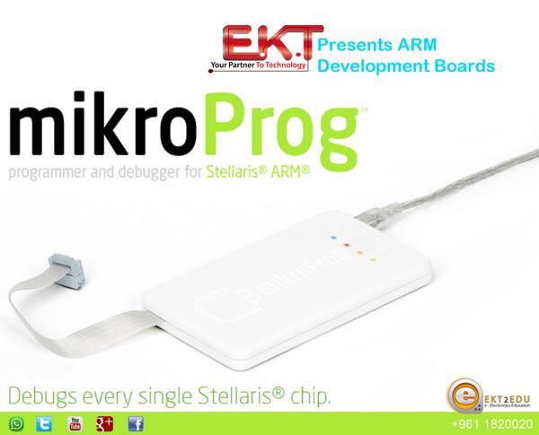 EKTKatrangi's tweet image. E.K.T Education presents ARM Development Boards. #Mikroelektronika #MikroProg