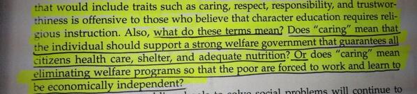 _CurrencySpitta's tweet image. What does caring mean? #foodforthought #AmericanEducation #JoelSpring