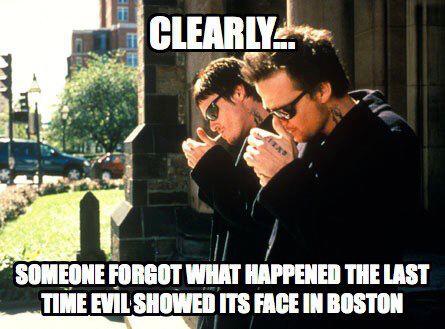 b_flynner's tweet photo. Where is Murphy and Connor when you need them #prayforboston http://t.co/KyONpVDn0V